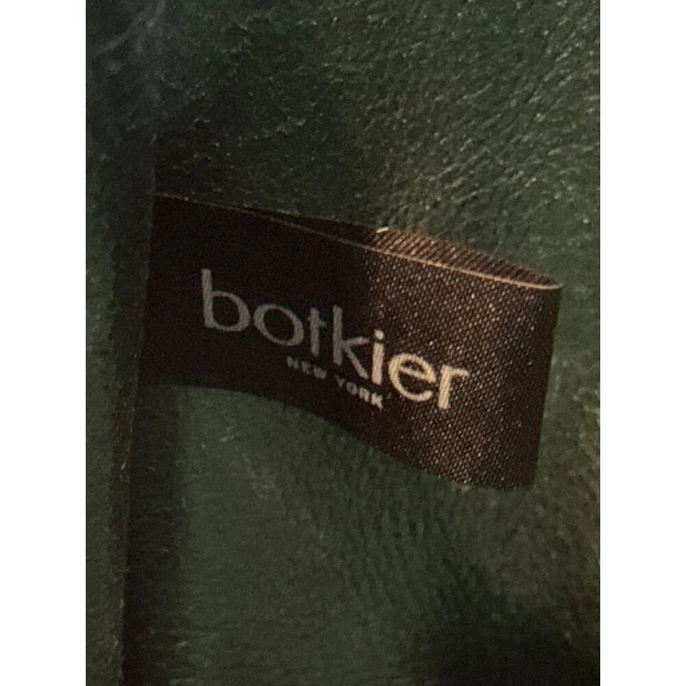 Botkier Soho Bite Size Clover Green Leather Tote Bag Satchel Crossbody New